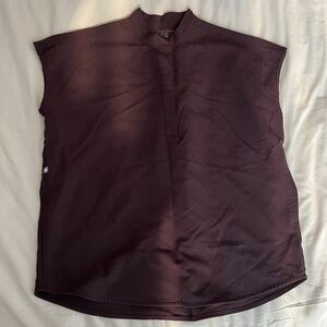 FIGS Rafaela Oversized Scrub Top in Espresso (SOLD OUT ONLINE)